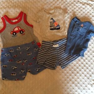 Baby boy short set